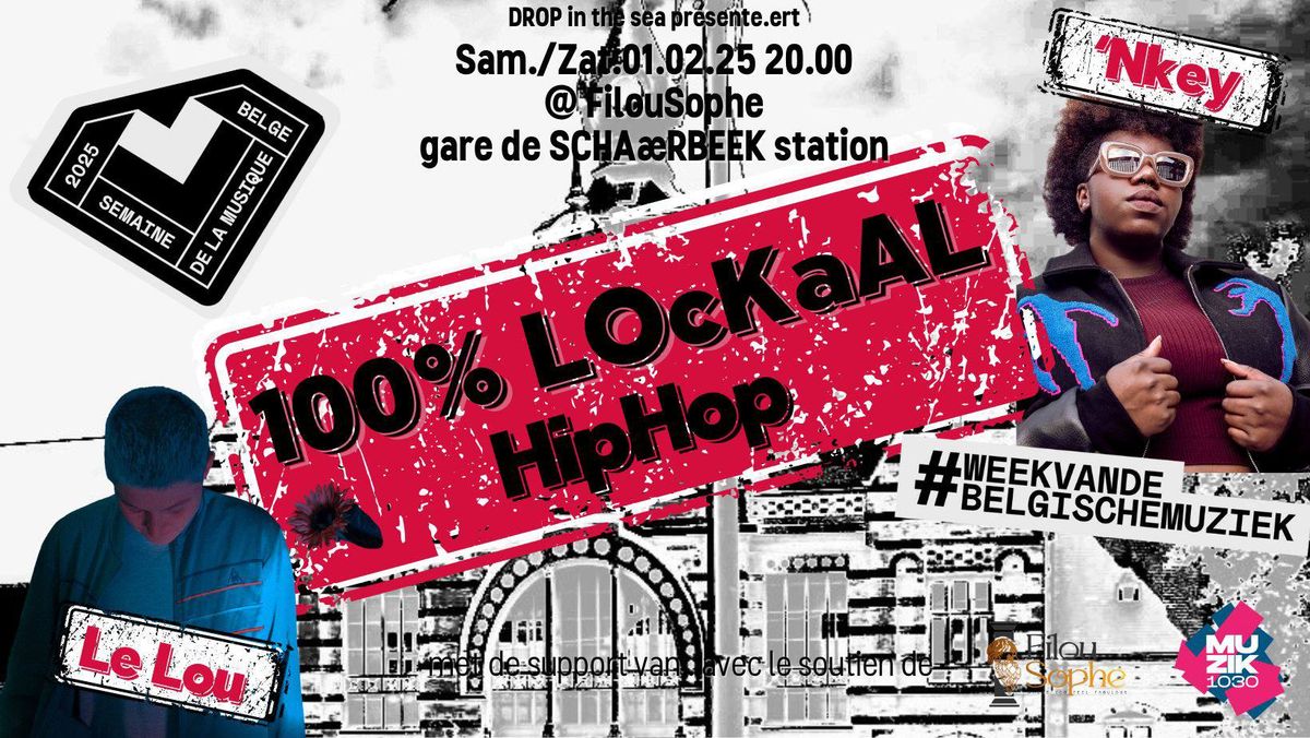 100% LOcKaAL CONCERT @ gare de SCHAERBEEK station