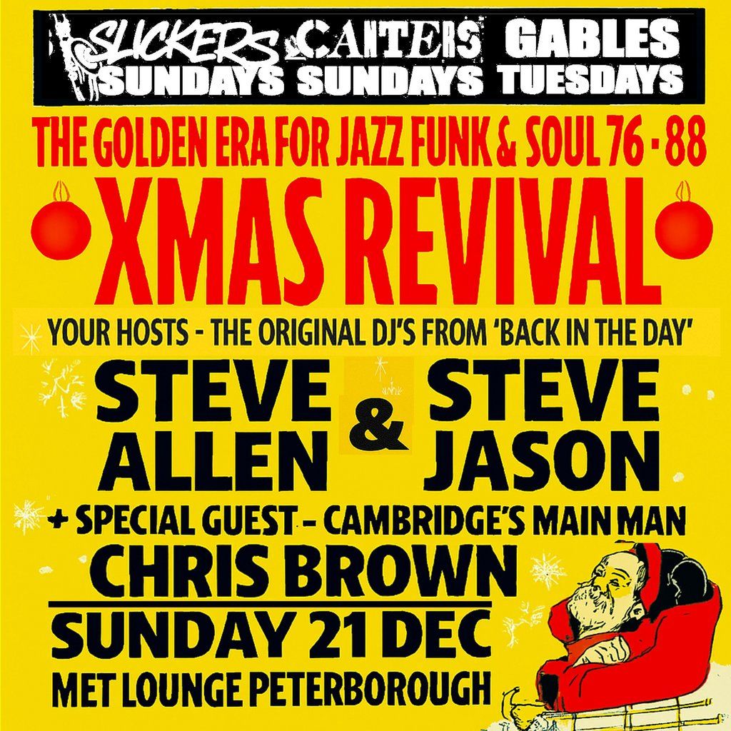 Xmas Revival #4- Peterborough's Jazz Soul & Funk party