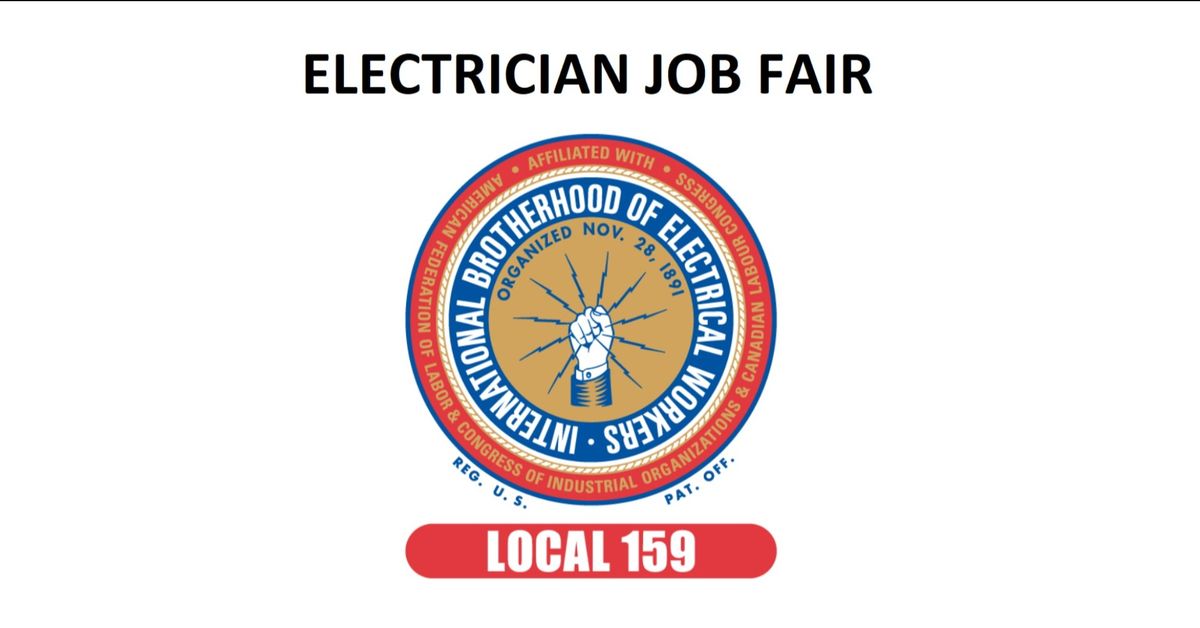 IBEW Local 159 Electrician Job Fair