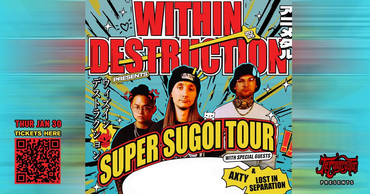 Within Destruction & more, live in West Chicago at The WC Social Club!