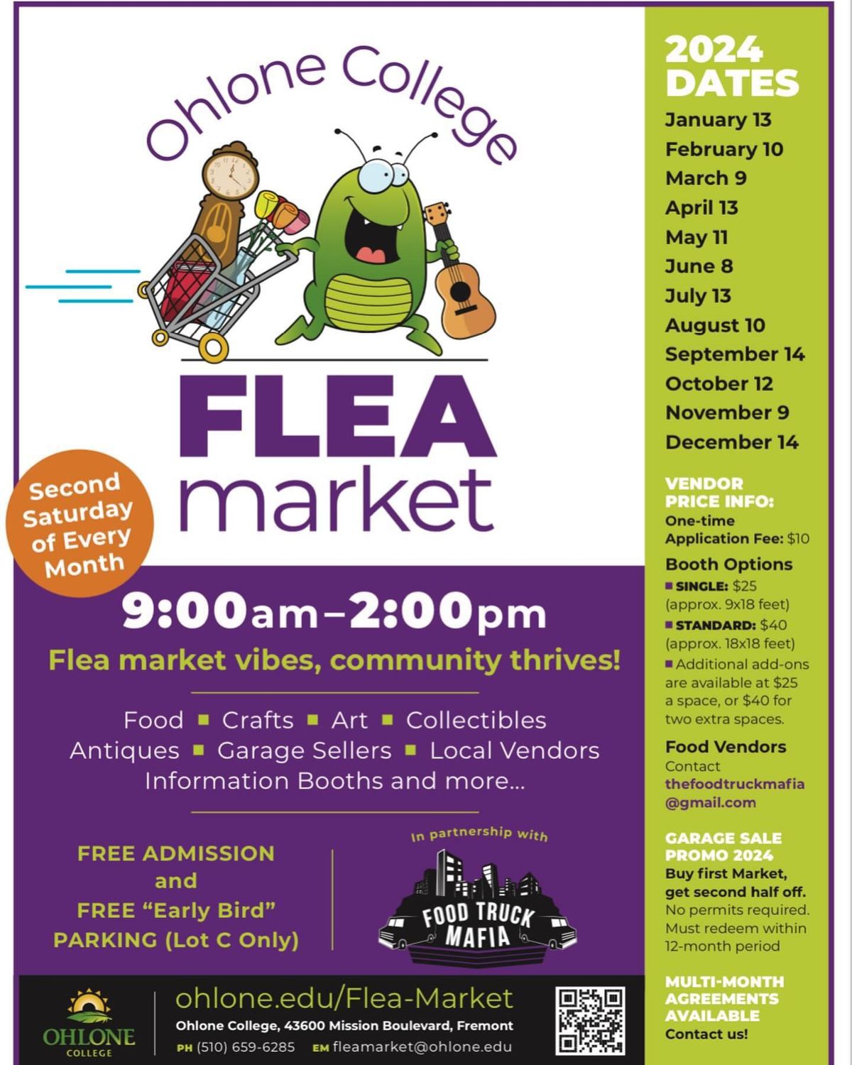 Ohlone College Flea Market 