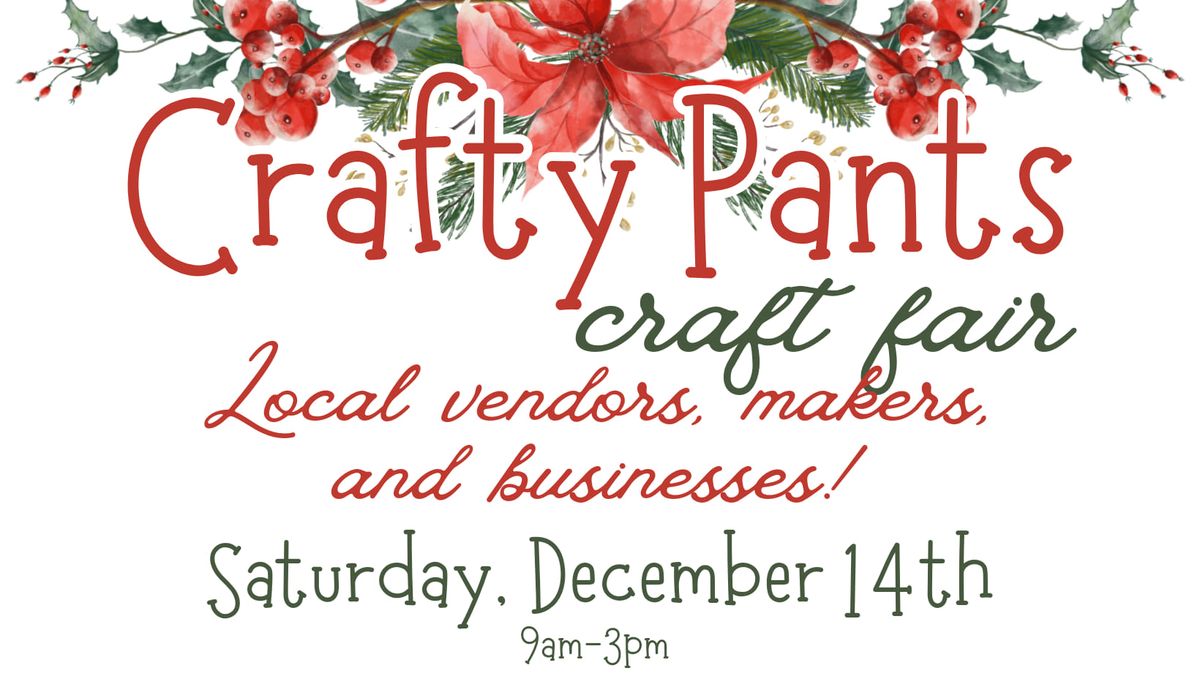 Crafty Pants Craft Fair! 