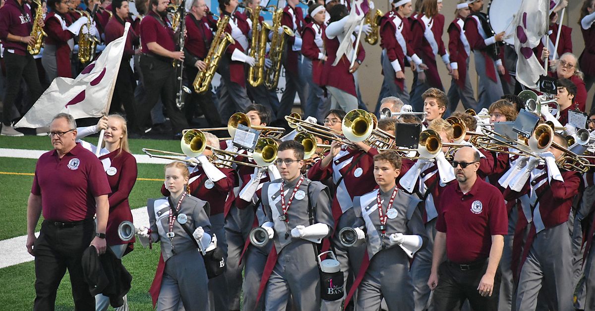 Plano Band 75th Anniversary March-in!