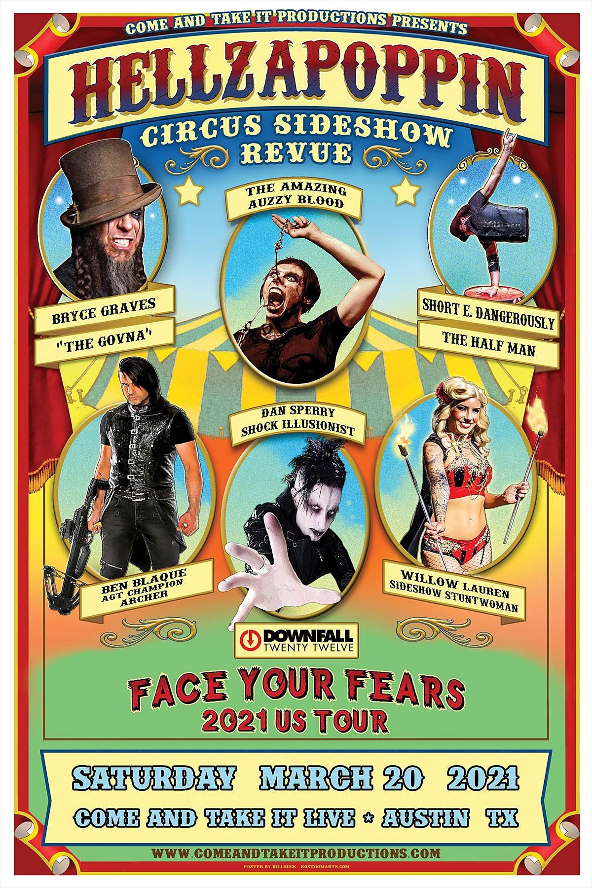 HELLZAPOPPIN CIRCUS SIDESHOW REVIEW
