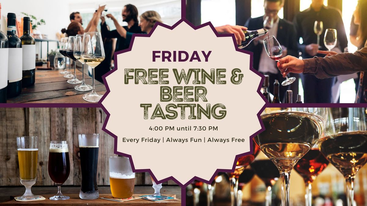 Friday Wine & Beer Tasting - French Wines