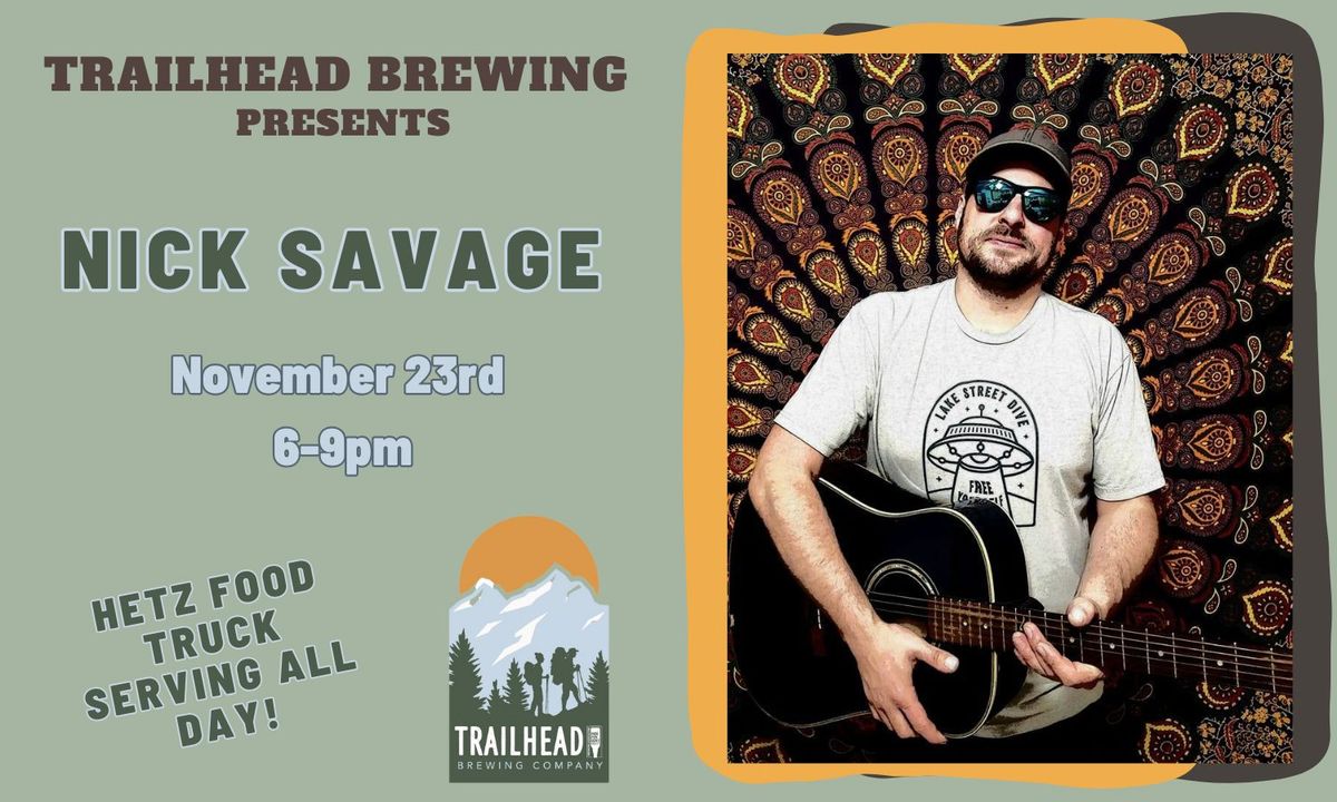 Live Music with Nick Savage