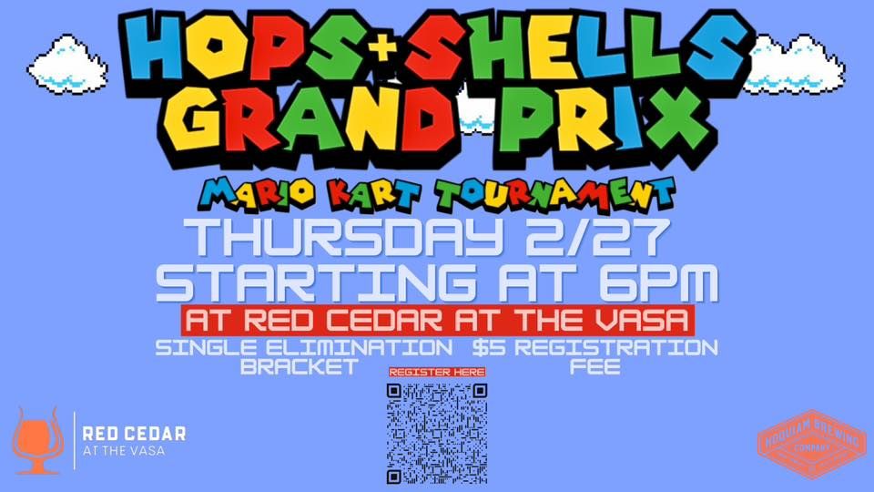 Hops & Shells Grand Prix (Mario Kart Tournament)