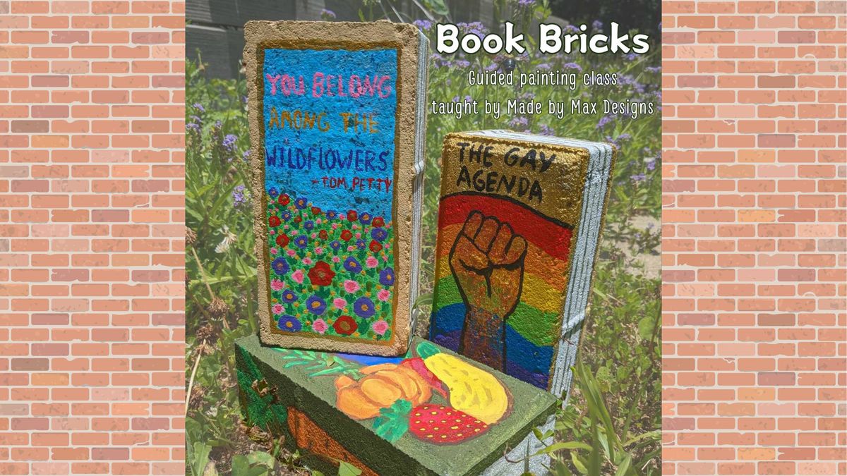 Book Brick Painting Class