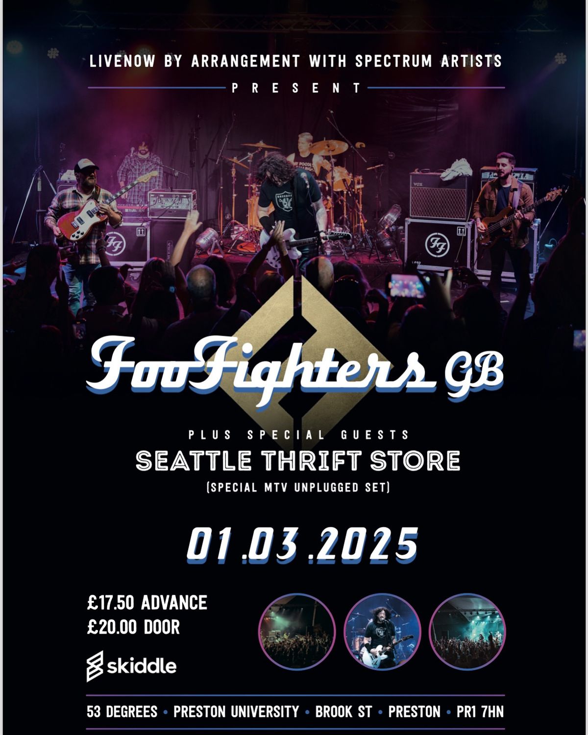 Foo Fighters GB w\/ Seattle Thrift Store - MTV Unplugged Set