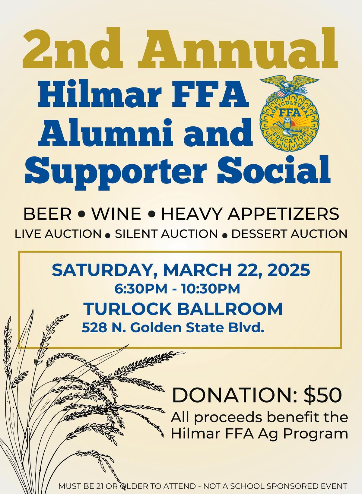 2nd annual Hilmar FFA social