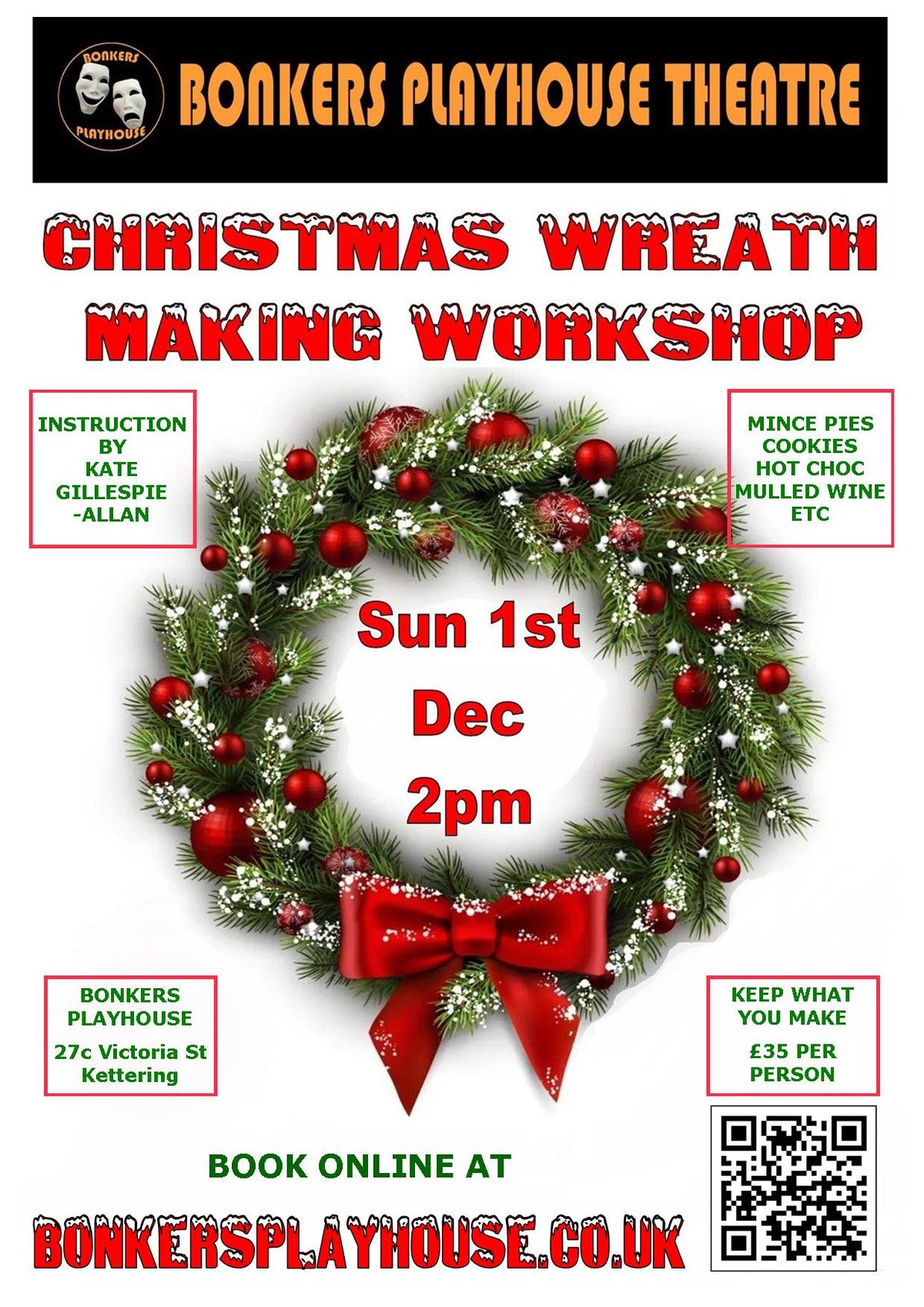 Christmas Wreath Making Workshop