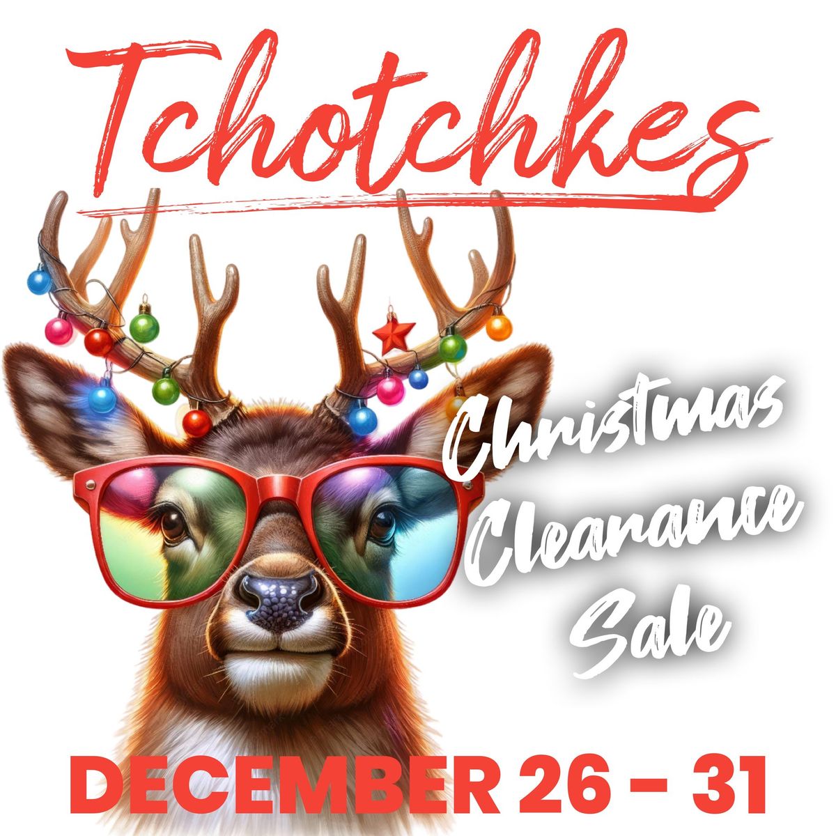 Tchotchkes Christmas Clearance sale