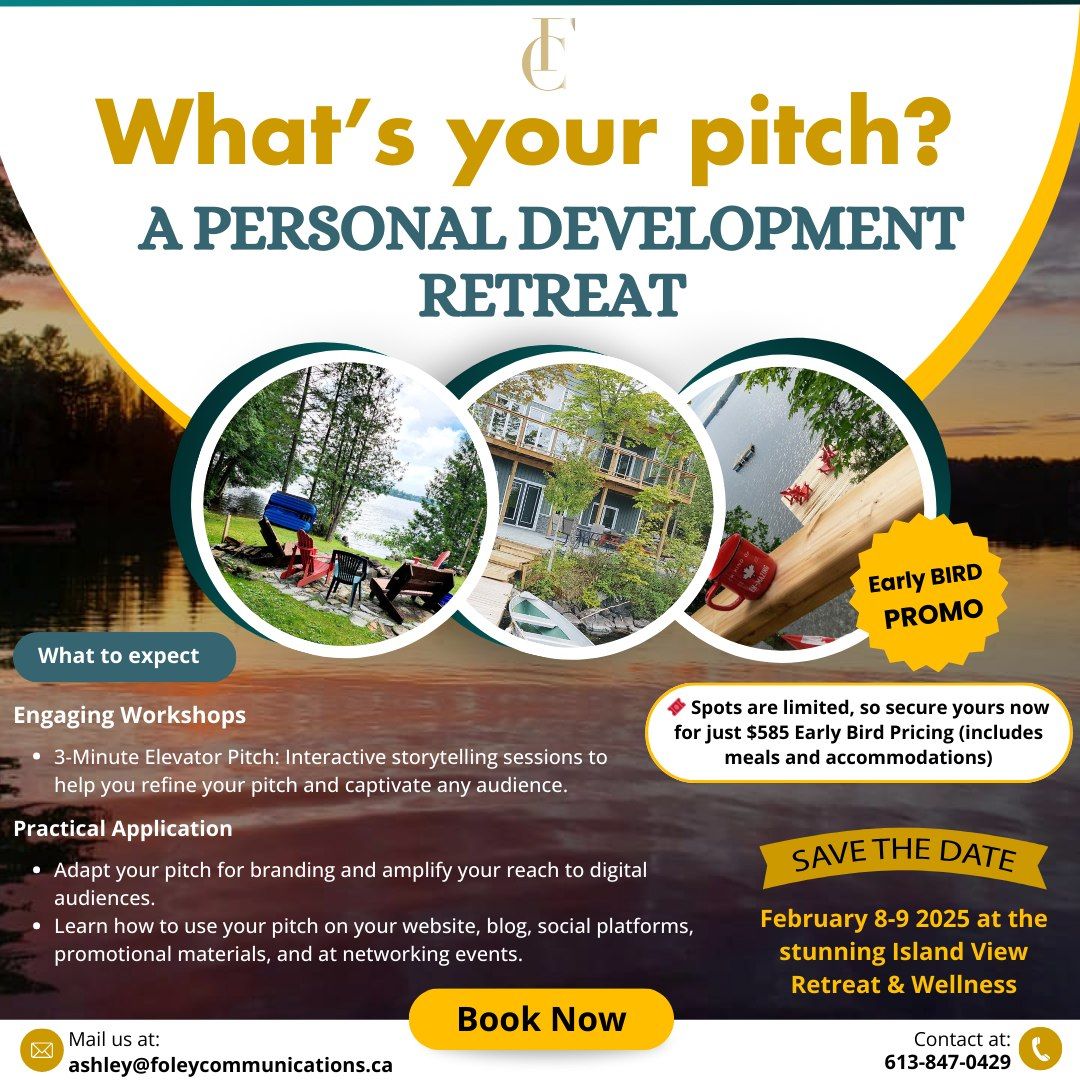 What's Your Pitch? Retreat