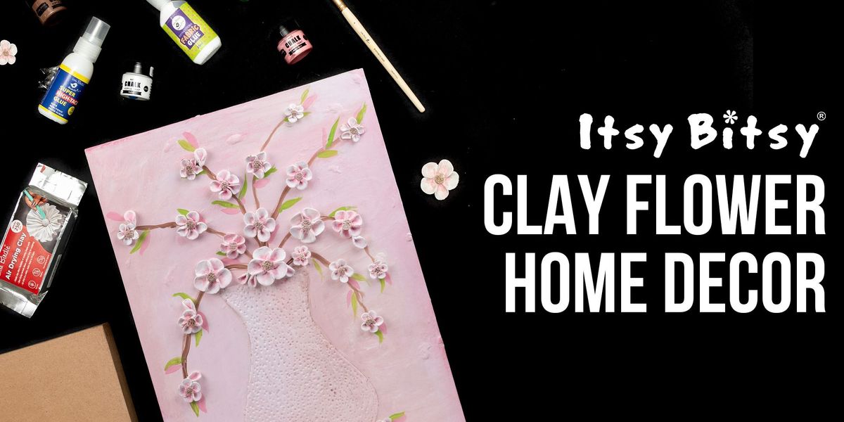 Clay Flower Home Decor