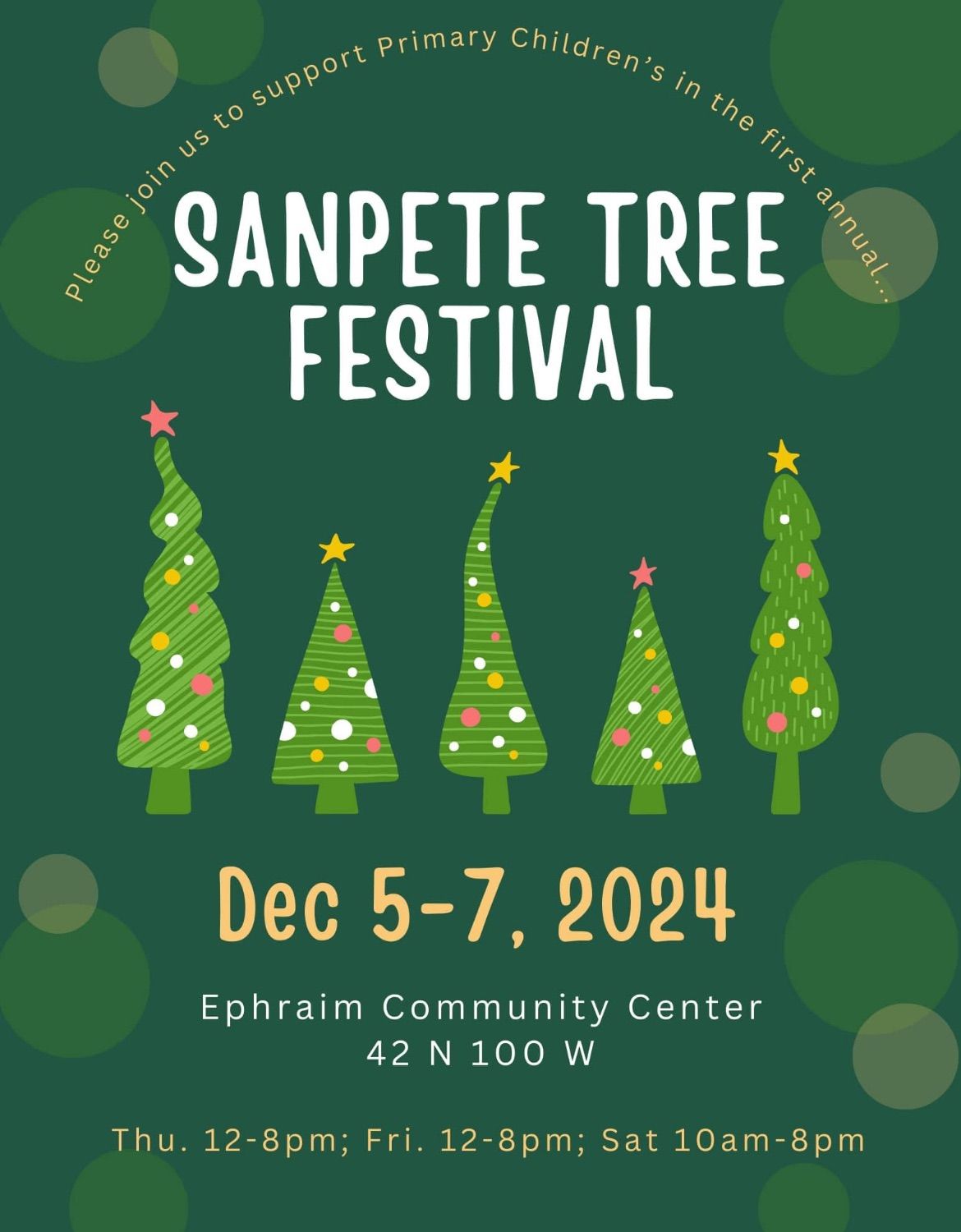 First Annual Tree Festival