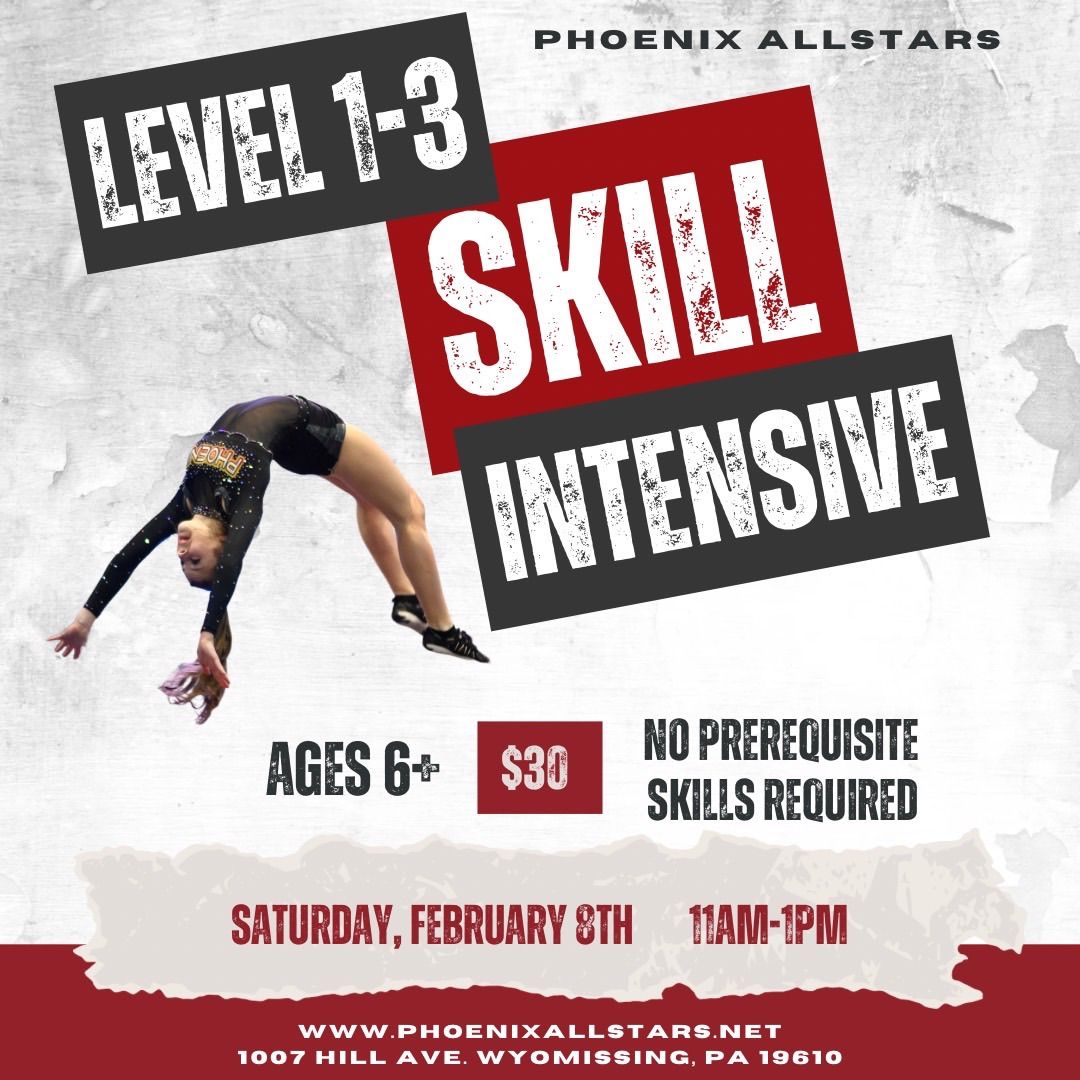 Level 1-3 Tumble Intensive