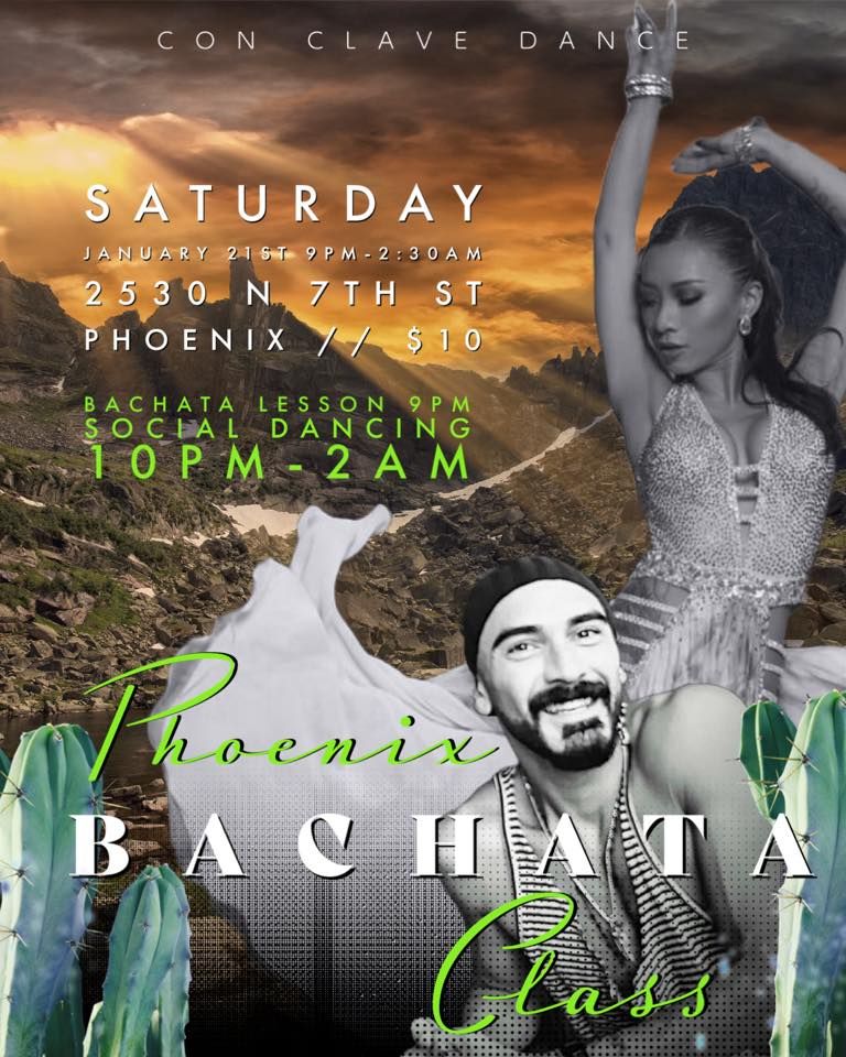 The Phoenix Sensual Bachata Class Kagan Ford & Bonnie Yuen!