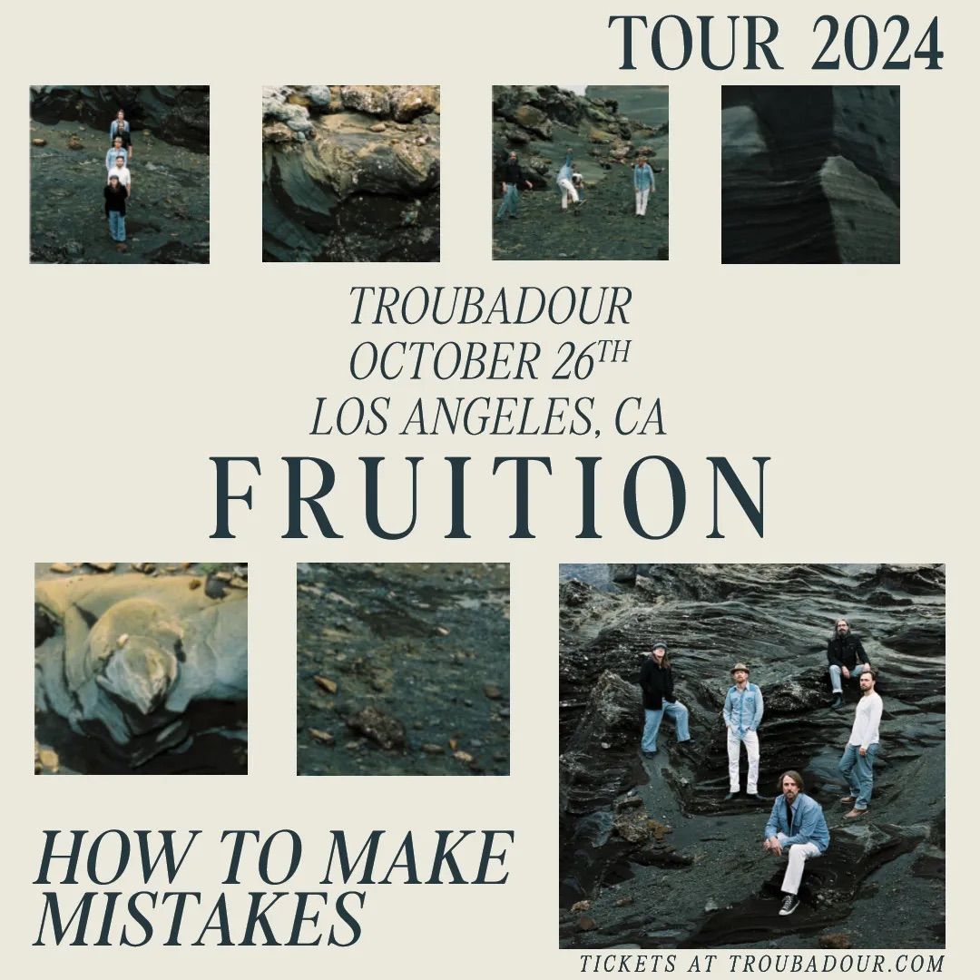 Fruition w\/ Maya De Vitry at Troubadour