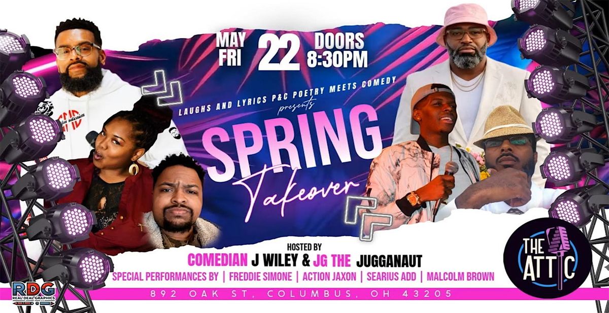 Laughs & Lyrics...Spring Takeover at The Attic Comedy Club