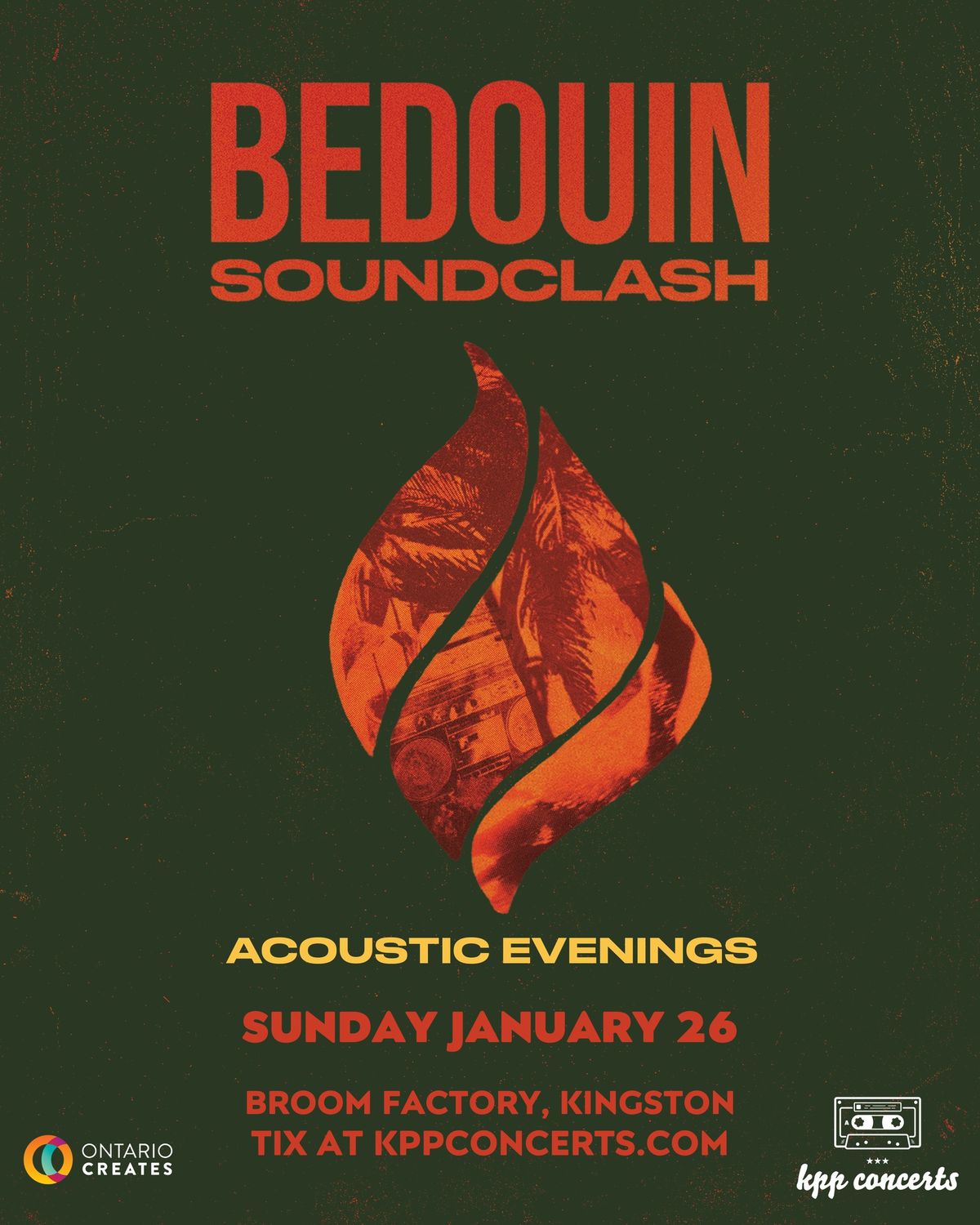 BEDOUIN SOUNDCLASH \/\/ January 26, Broom Factory, Kingston