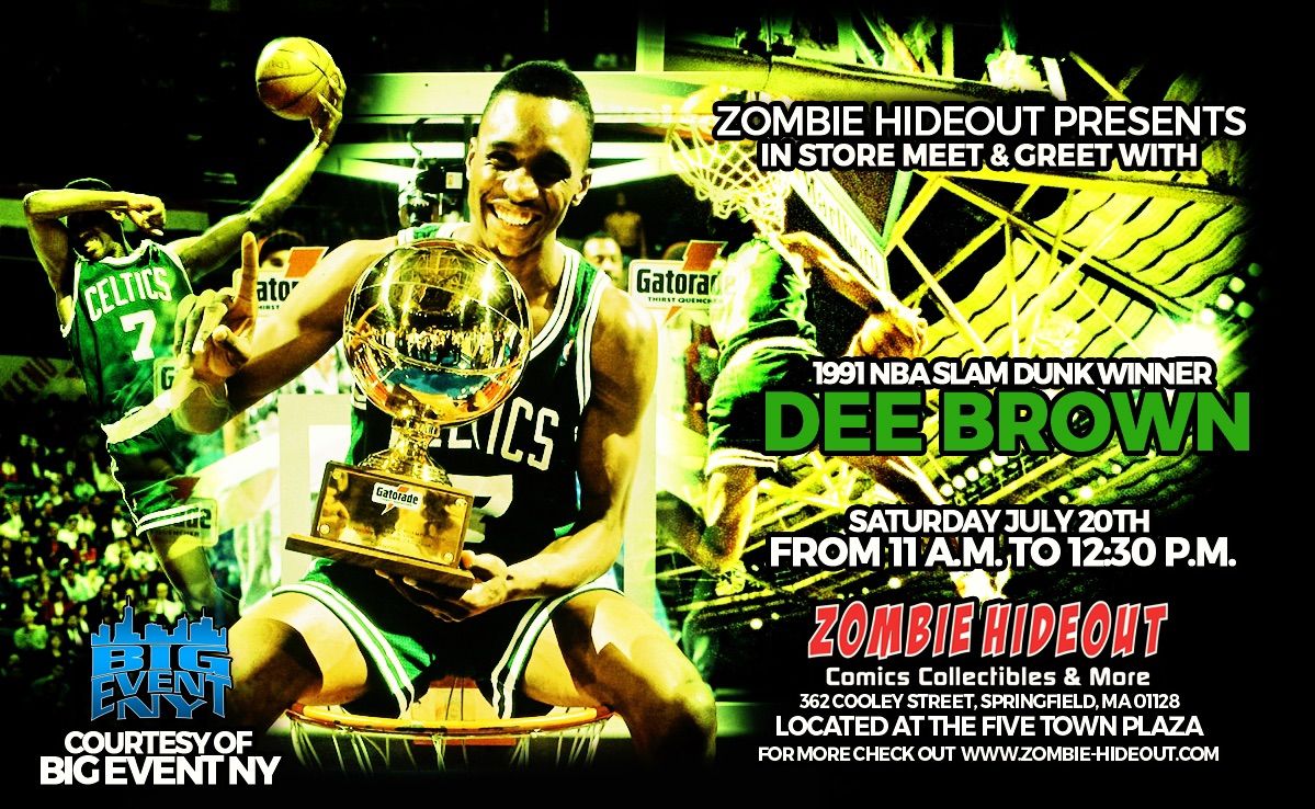 Dee Brown Meet and Greet Sat. April 19th 2025