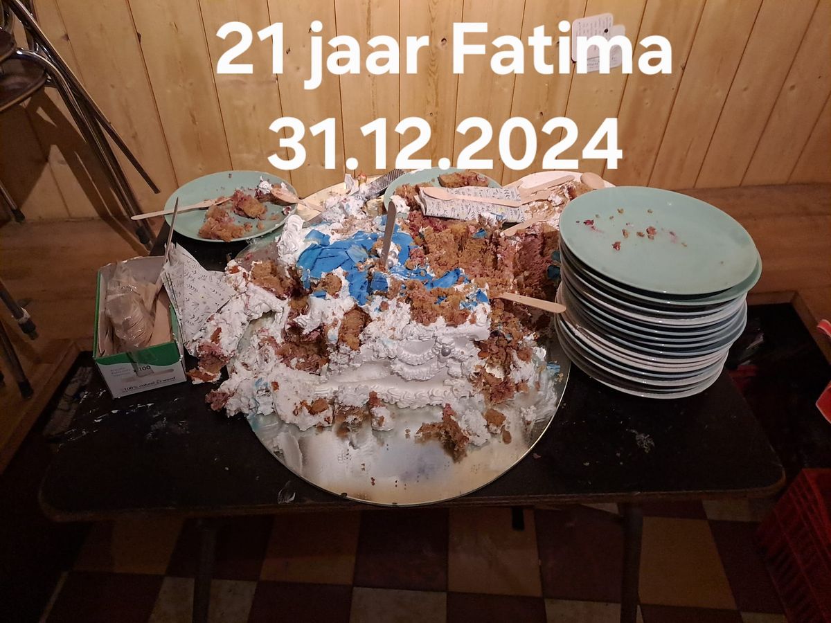 21 jaar Fatima met dj's Tobin & Robbe & dj Ijf.