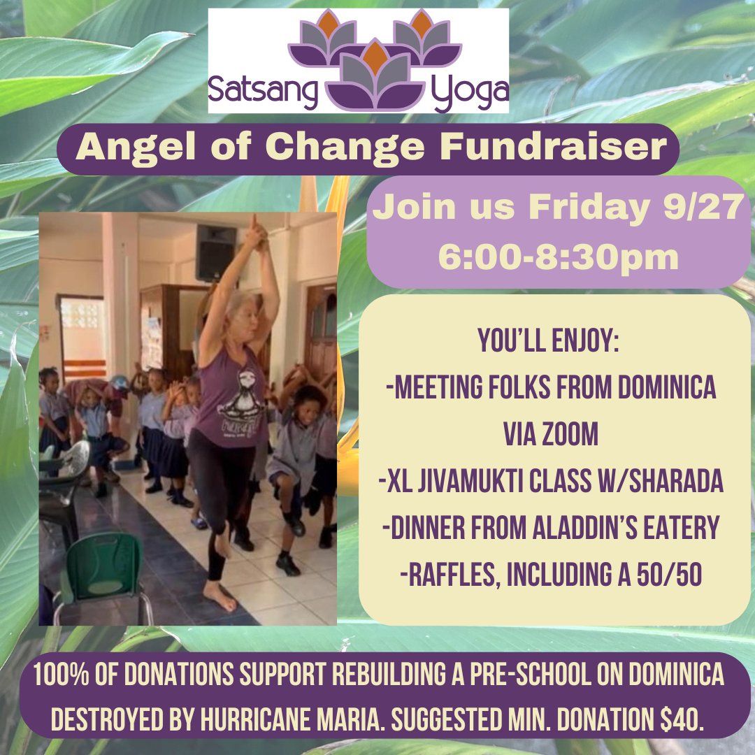 Angel of Change Fundraiser to Rebuild a Preschool on Dominica