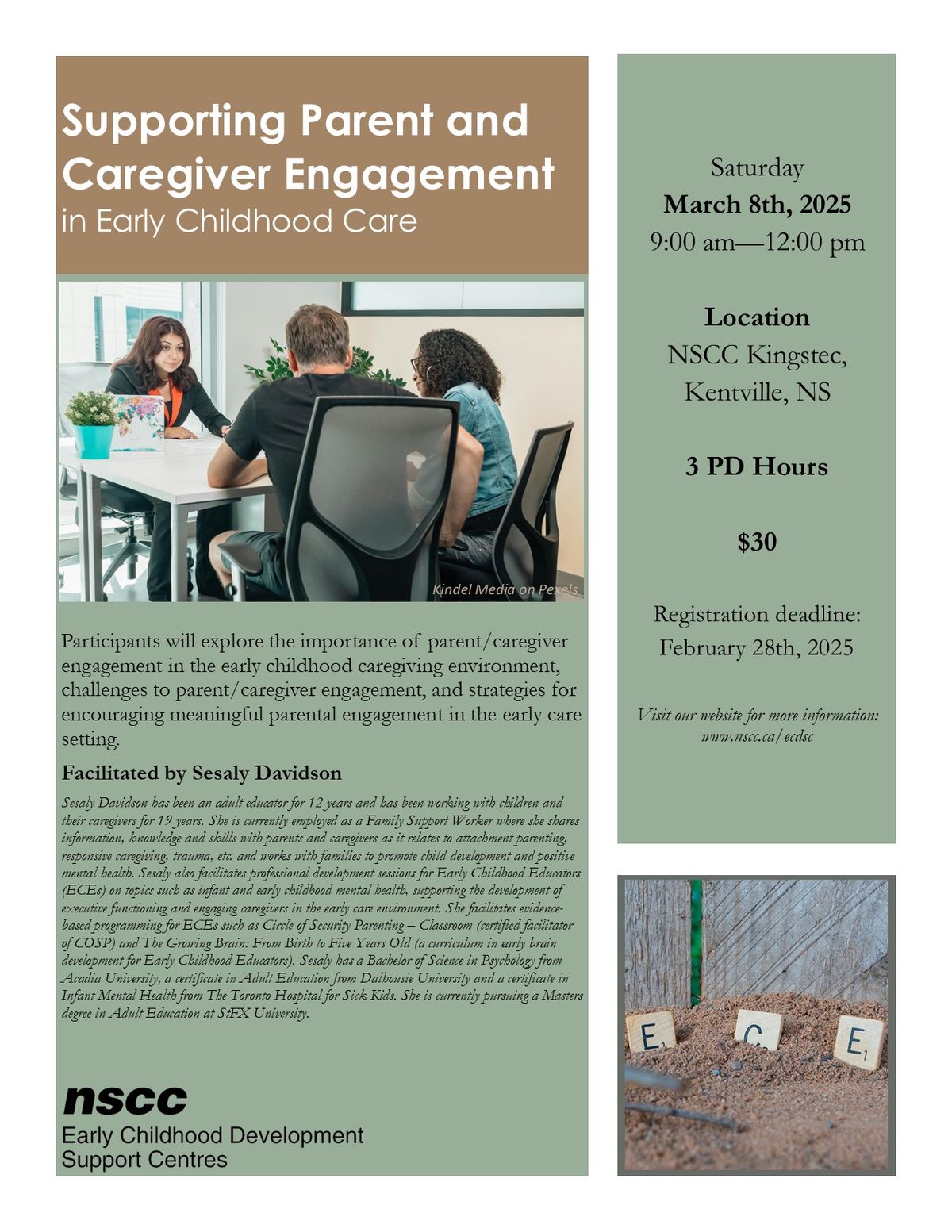 Supporting Parent and Caregiver Engagement in Early Childhood Care