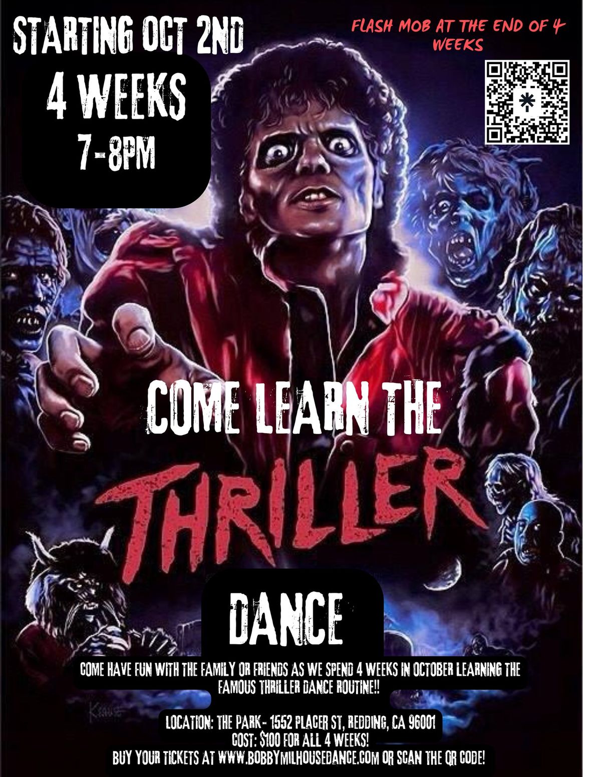 Michael Jackson Thriller - 4 Week Dance Class