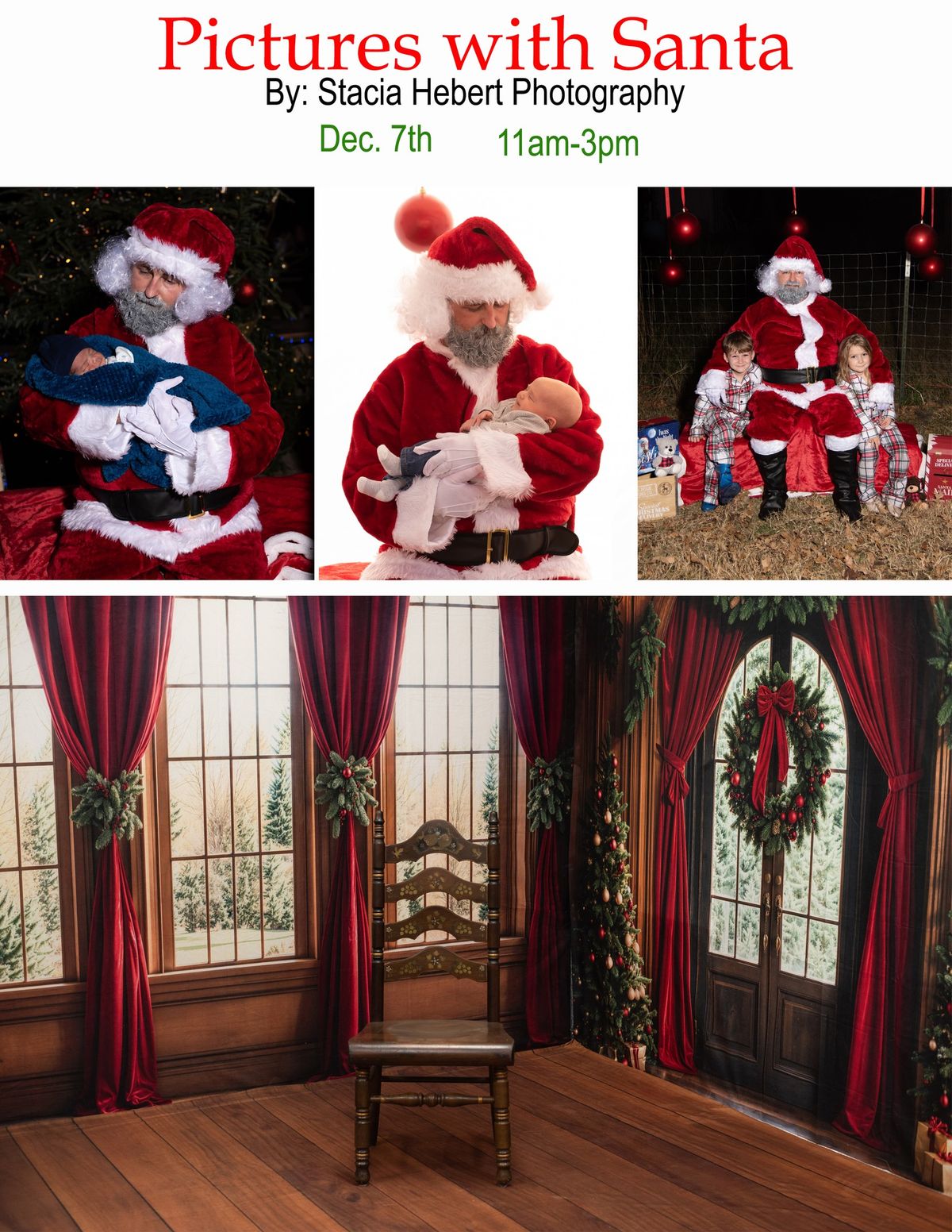 Pictures with Santa