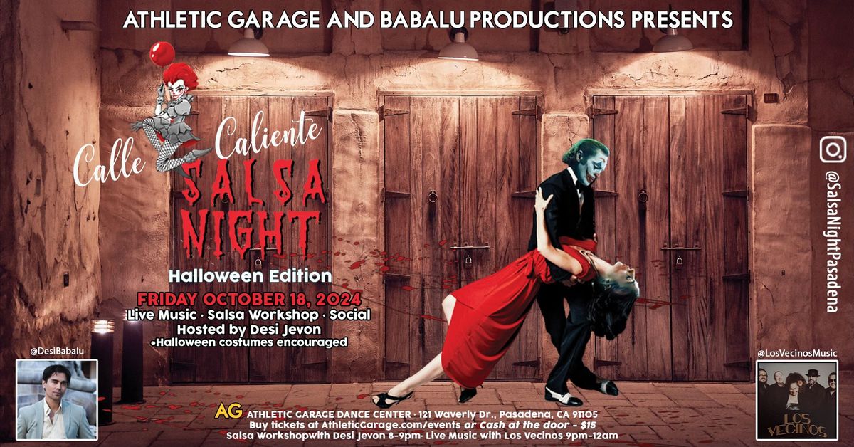 SALSA NIGHT PASADENA: Halloween Edition