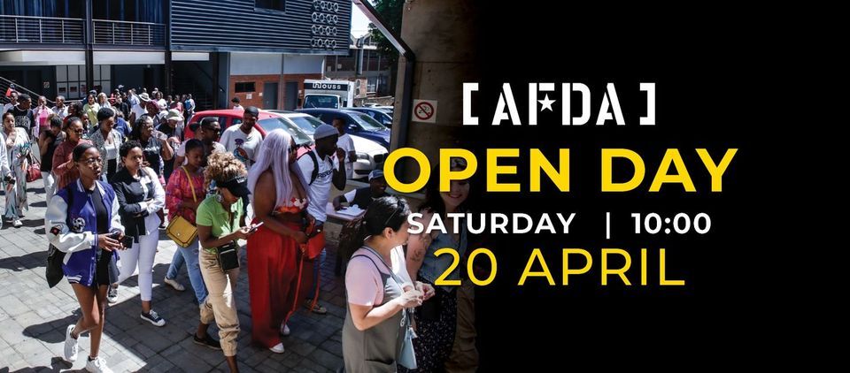 AFDA Open Day 20 April 2024