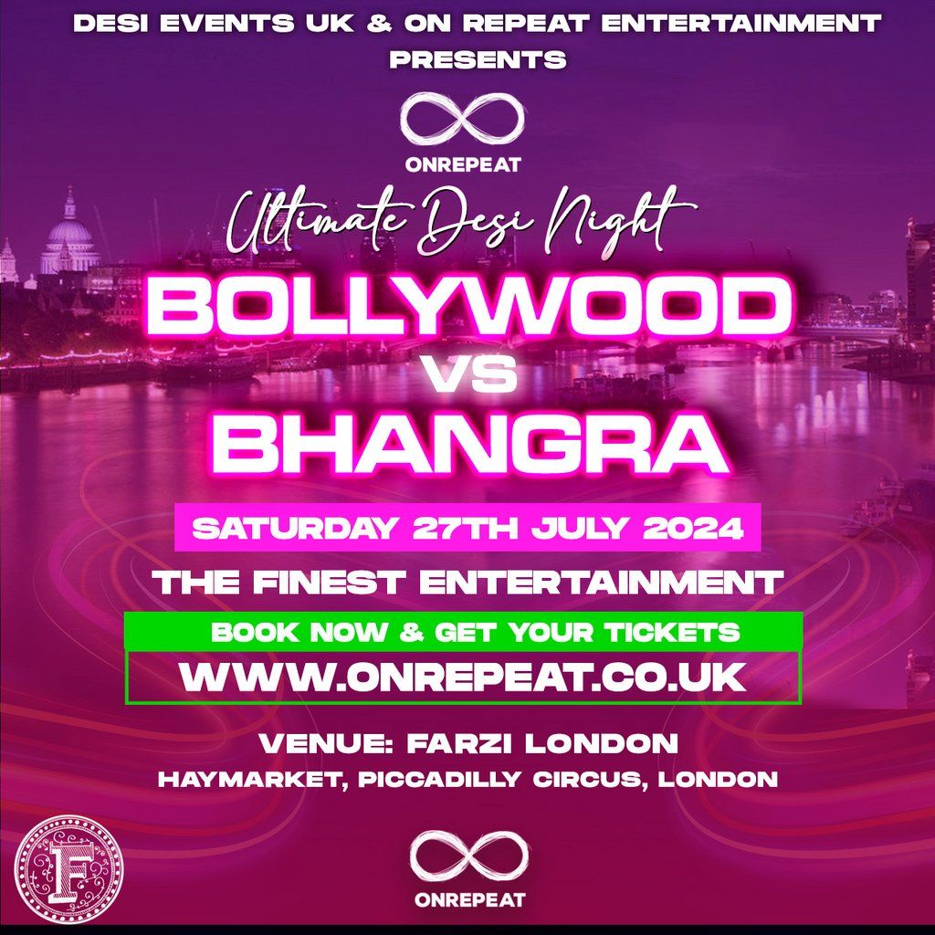 Bollywood vs Bhangra: The Ultimate Fun Desi Party In London