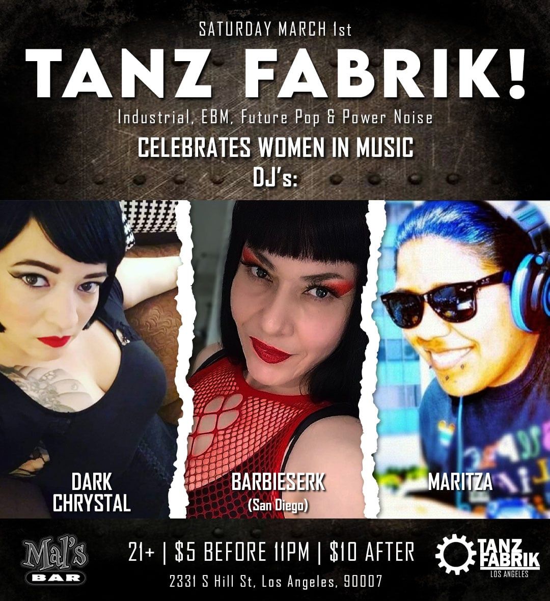 Tanz Fabrik Celebrates women in music