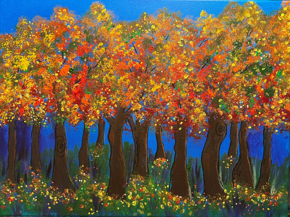 Fall Trees Painting Workshop