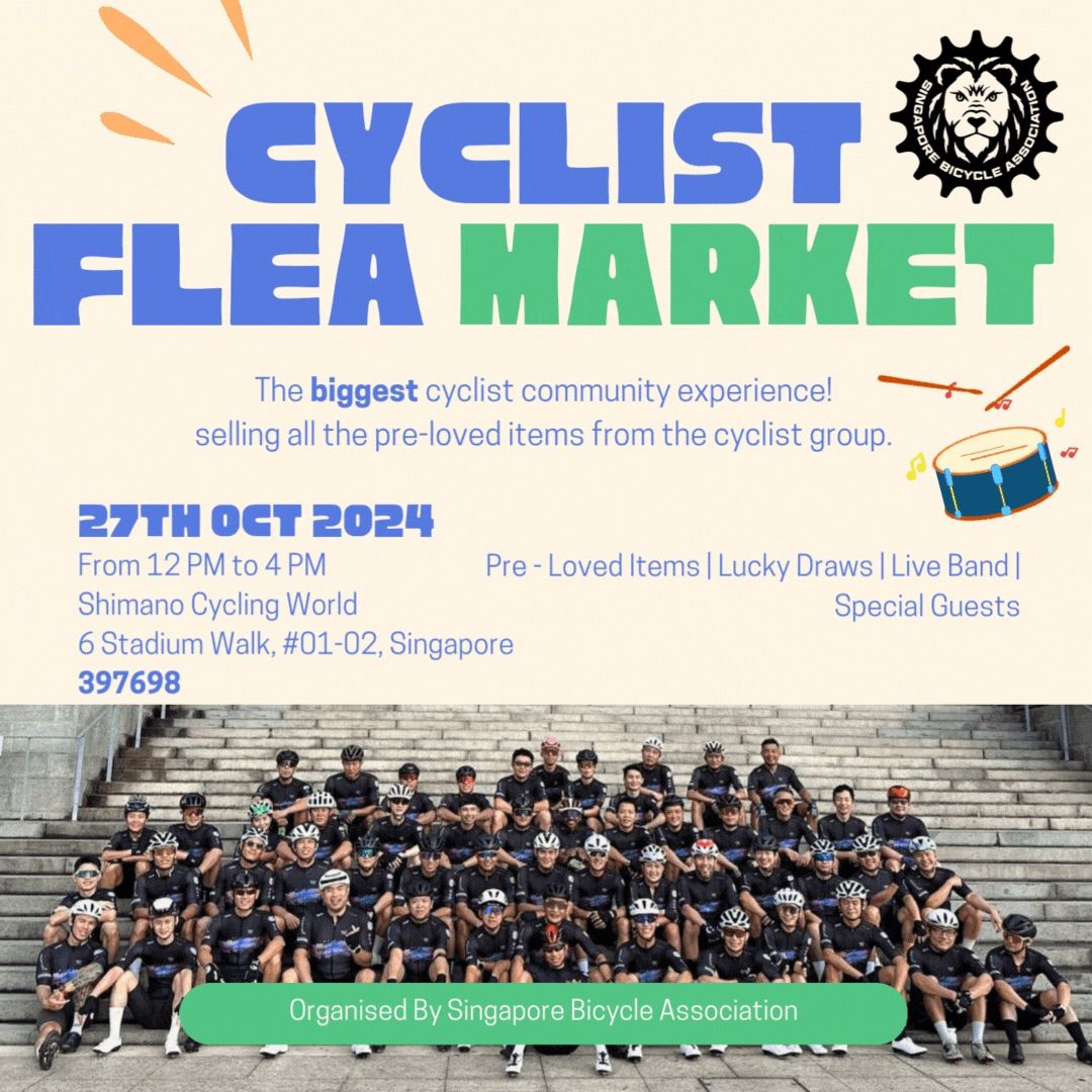 Cyclist Flea Market Extravaganza!