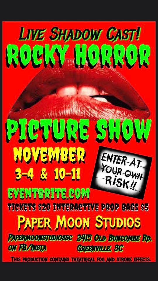 The Rocky Horror Picture Show Live Shadow Cast at Paper Moon Studios