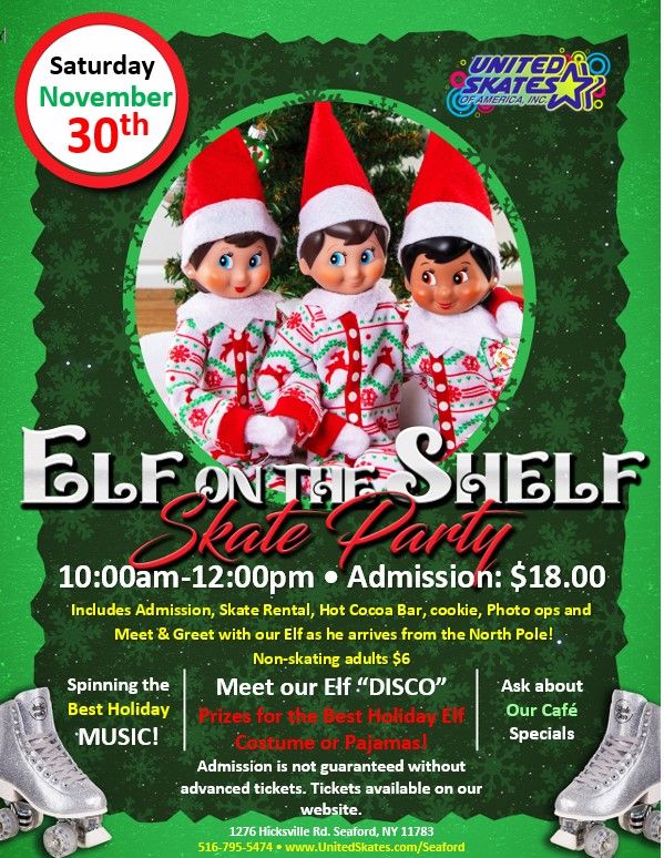 Elf on the Shelf Skate Party