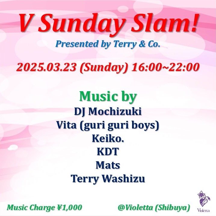 V Sunday Slam! \/ Presented by Terry & Co.