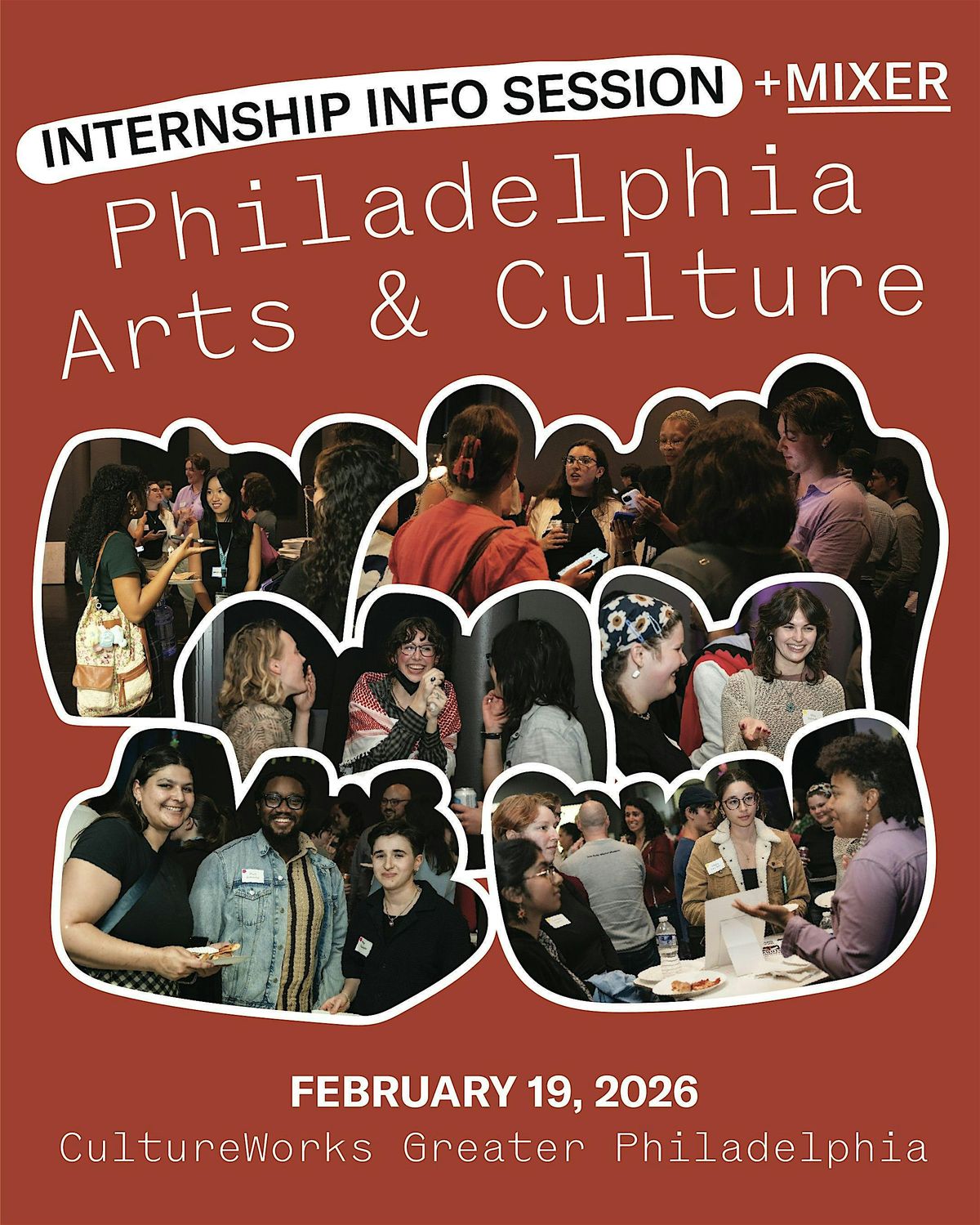 Philadelphia Arts and Culture Internship Info Session + Mixer