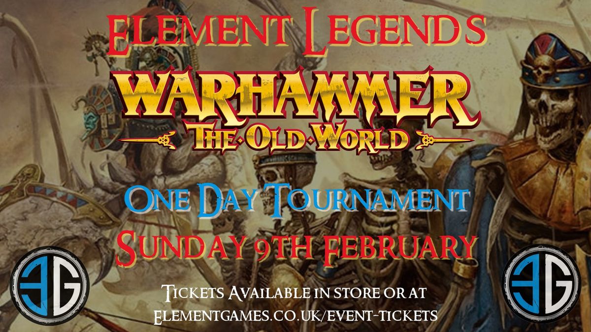 Element Legends Warhammer The Old World 