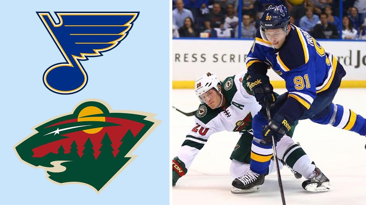 St. Louis Blues vs. Minnesota Wild