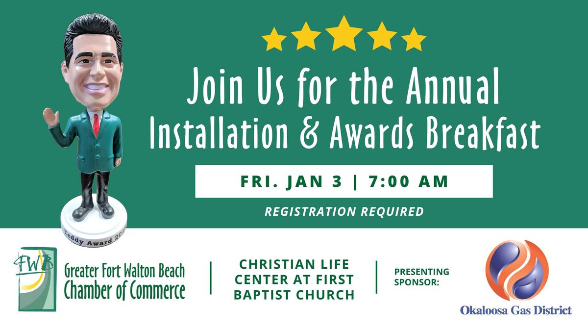 2025 Annual Installation & Awards Breakfast