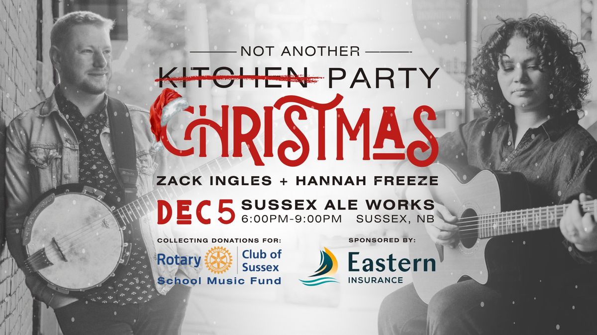 Not Another Christmas Party | Sussex Ale Works | w\/ ZACK INGLES + HANNAH FREEZE