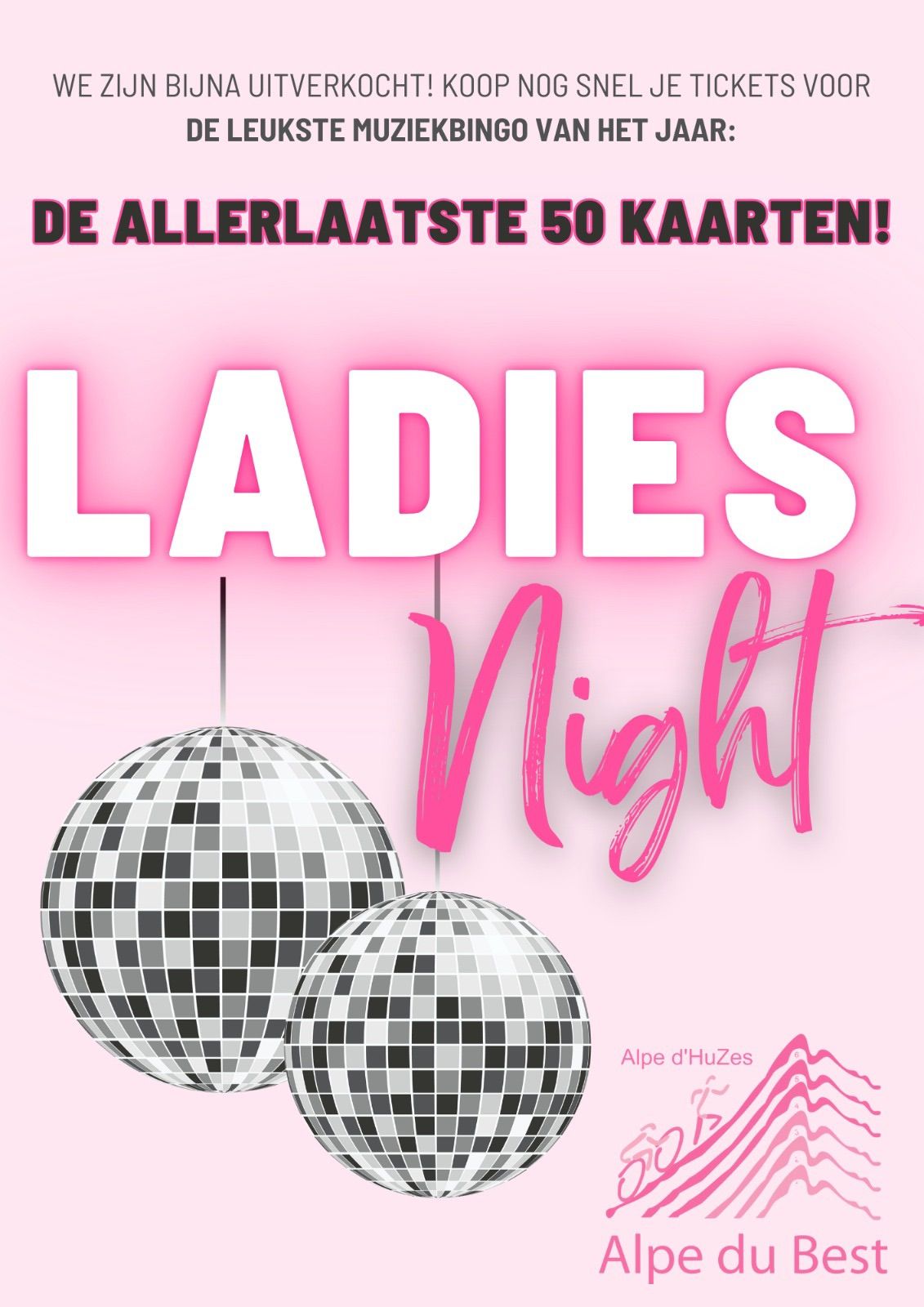 Ladies night voor Alpe d\u2019huZes