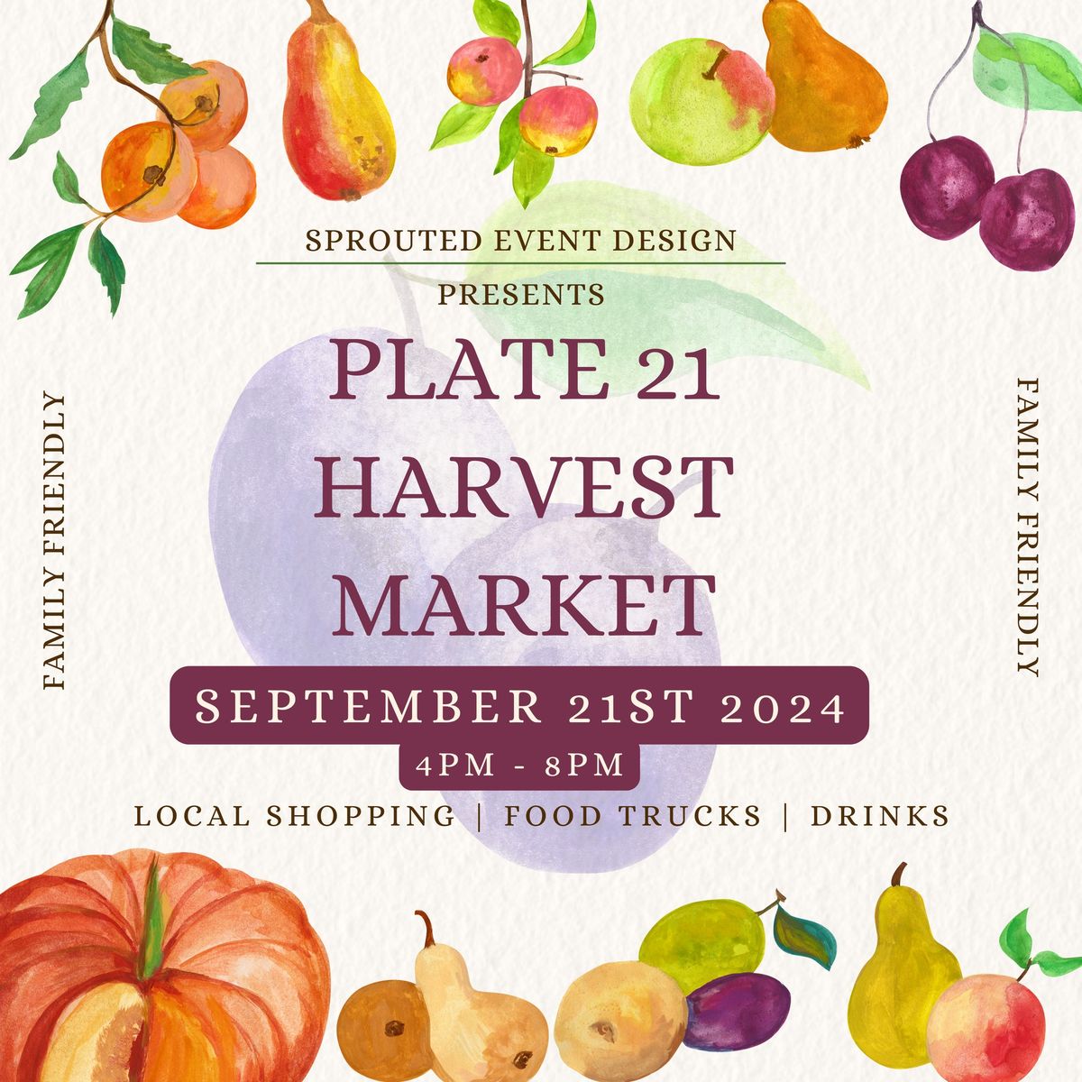 Plate 21 Harvest Market