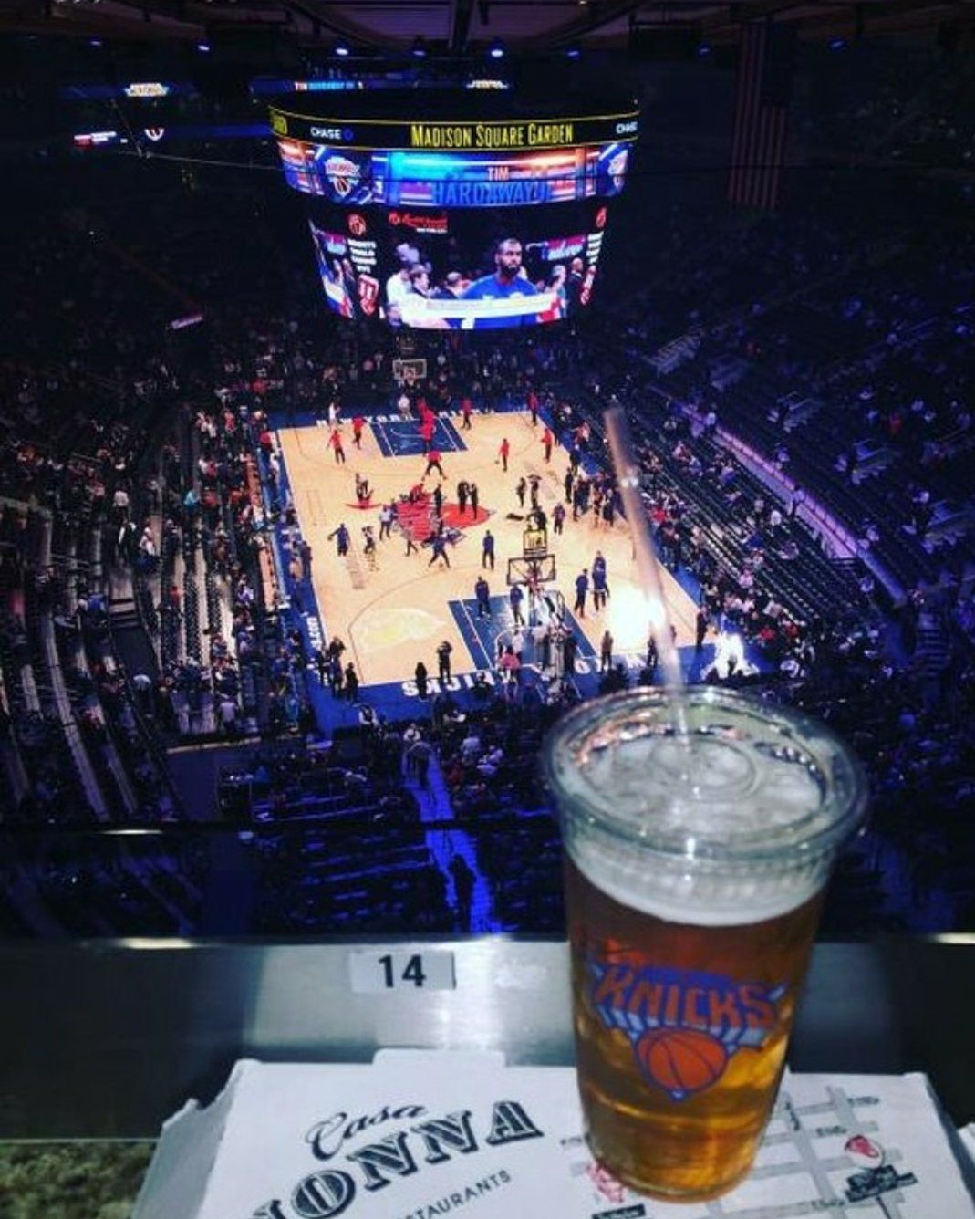 Houston Rockets at New York Knicks at Madison Square Garden