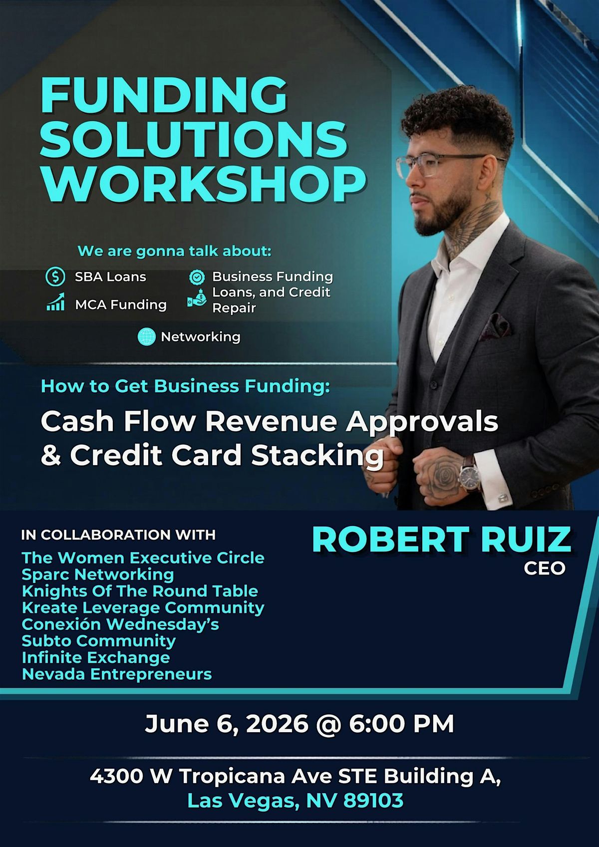 Funding Solutions Workshop & Networking