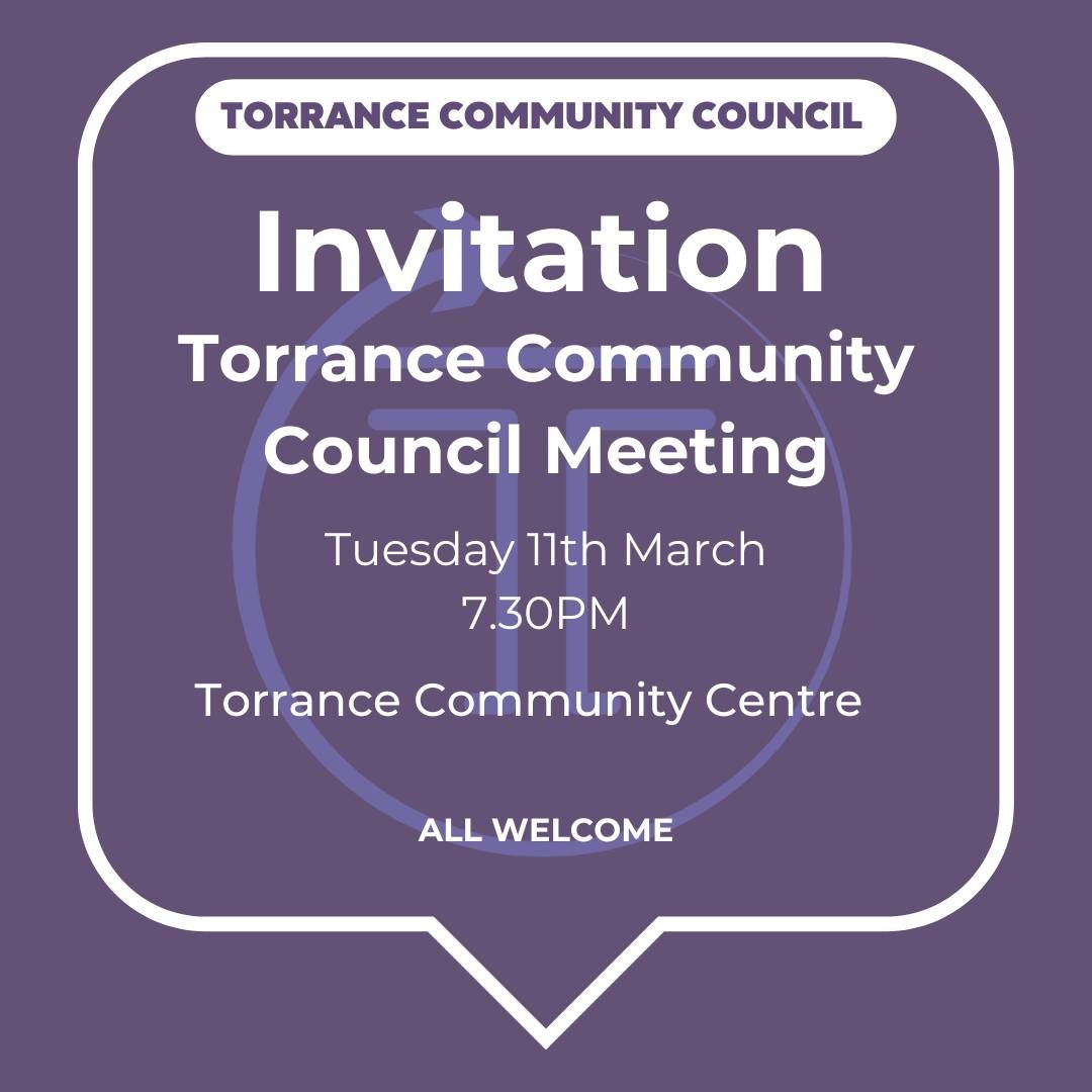 Torrance Community Council Meeting March 2025