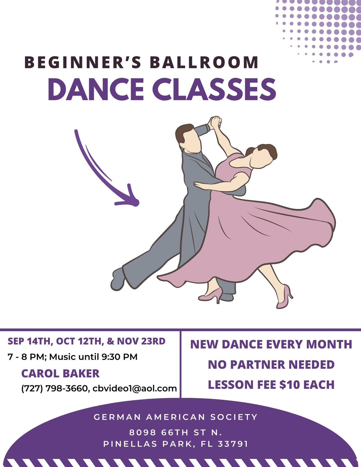 Ballroom Dance Classes